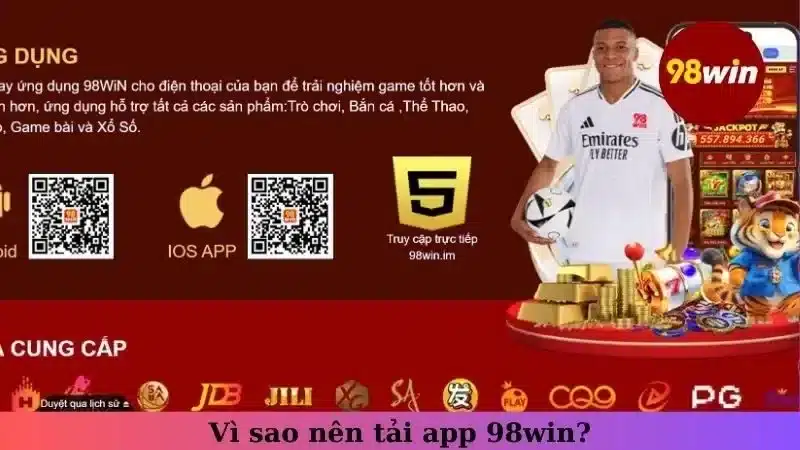 98WIN cung cấp đa dạng trò chơi và ưu đãi hấp dẫn với giao diện thân thiện dễ sử dụng